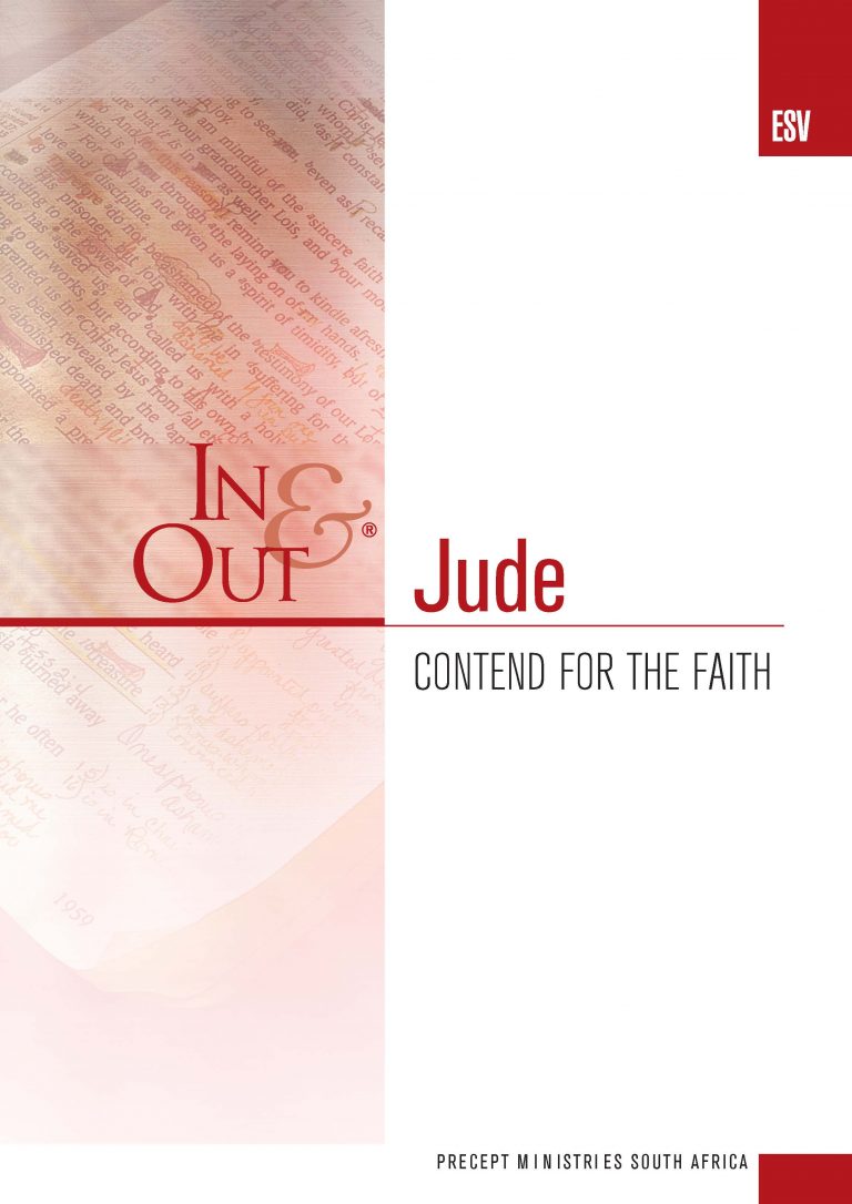 Jude ESV In &amp; Out - Contend for the Faith - Precept South Africa