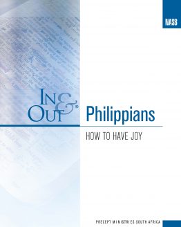 Image of cover for Philippians In & Out - How to Have Joy