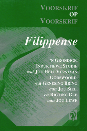 Beeld van die omslag vir die VOV Filippense - Die Brief van Blydskap