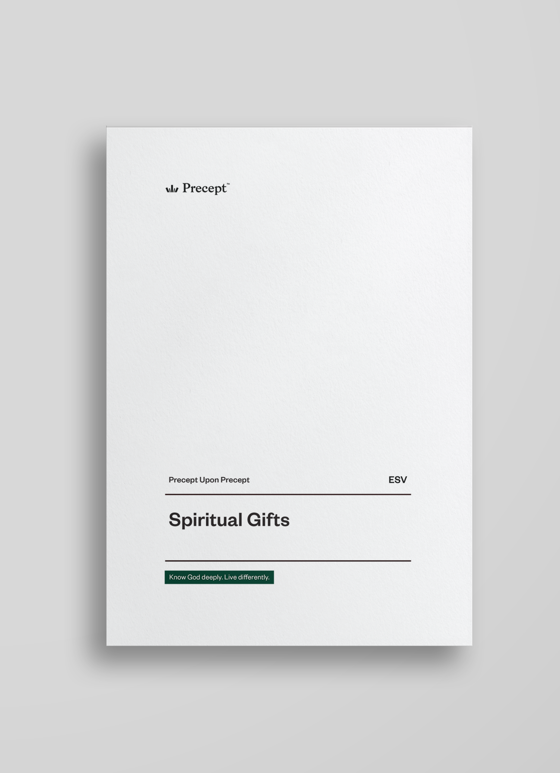 Spiritual Gifts Cover